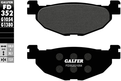 Galfer remblokken fd352 brake pad fd352 g1054 organic standard