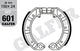 Galfer remsegmenten mf601 brake shoe mf601 g2165 organic