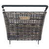 Basil fietsmand cento rattan look multi system 41 x 25 x 12 cm - bruin