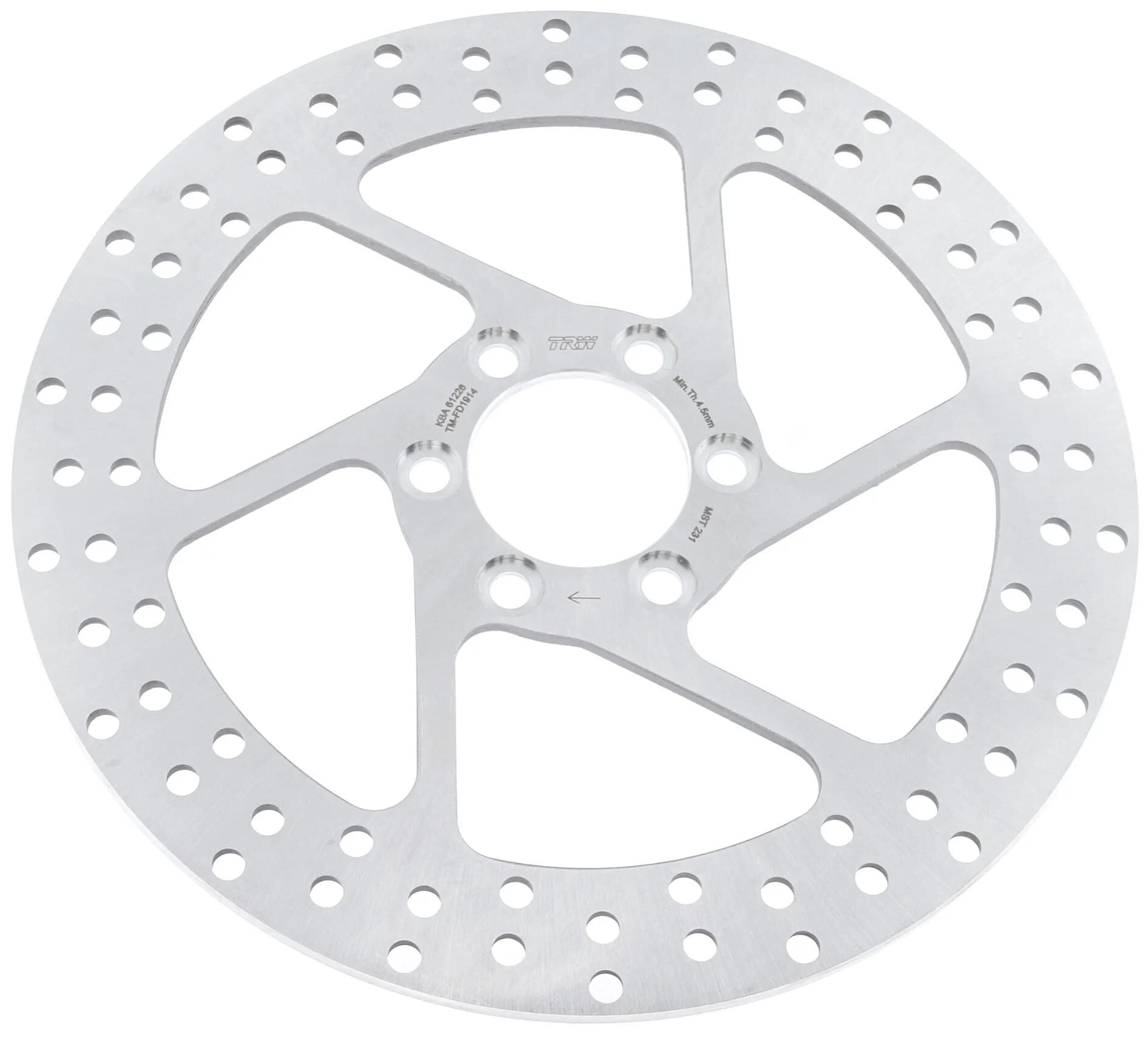 Trw remschijf mst231 rotor mst231 rigid