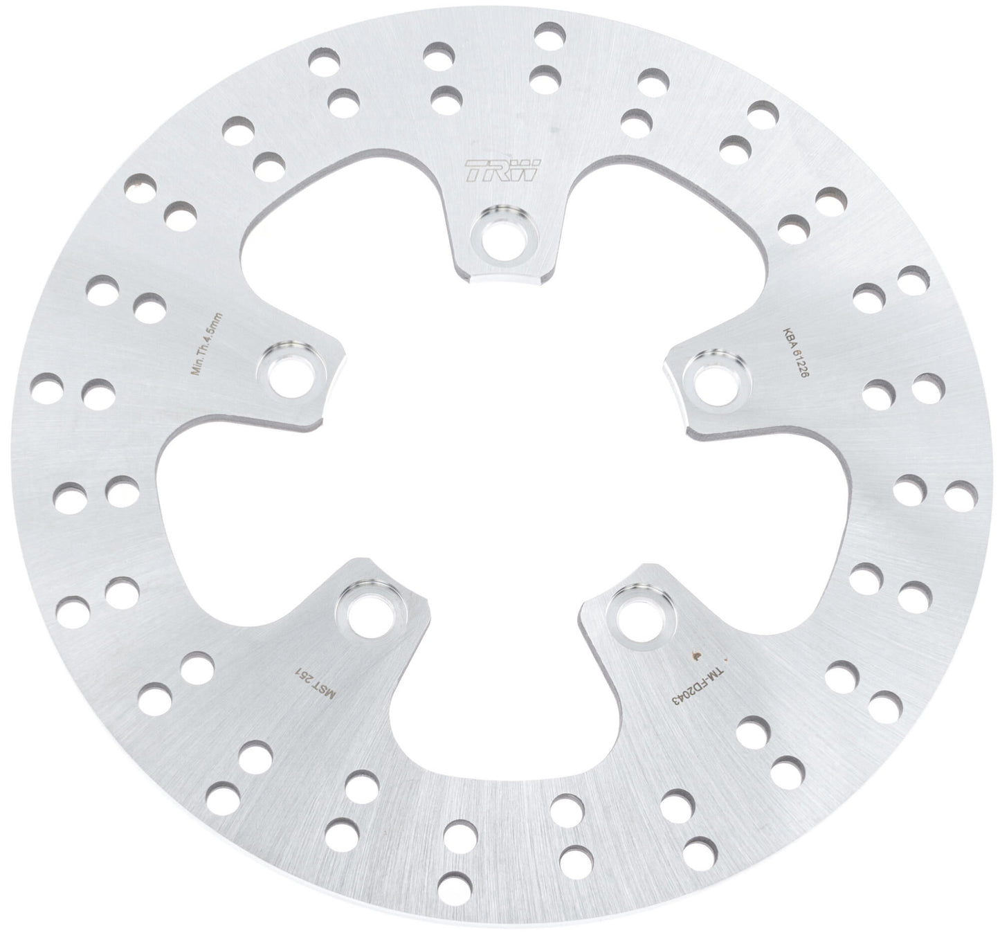 Trw remschijf mst251 rotor mst251 rigid