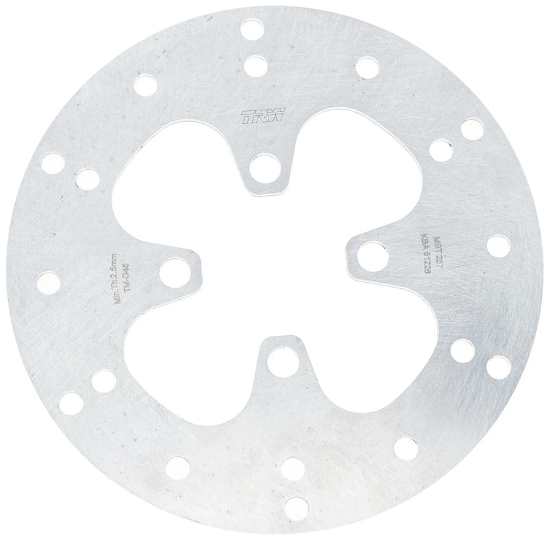 Trw remschijf mst257 rotor mst257 rigid