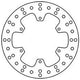 Trw remschijf mst266 rotor mst266 rigid