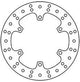 Trw remschijf mst363 rotor mst363 rigid
