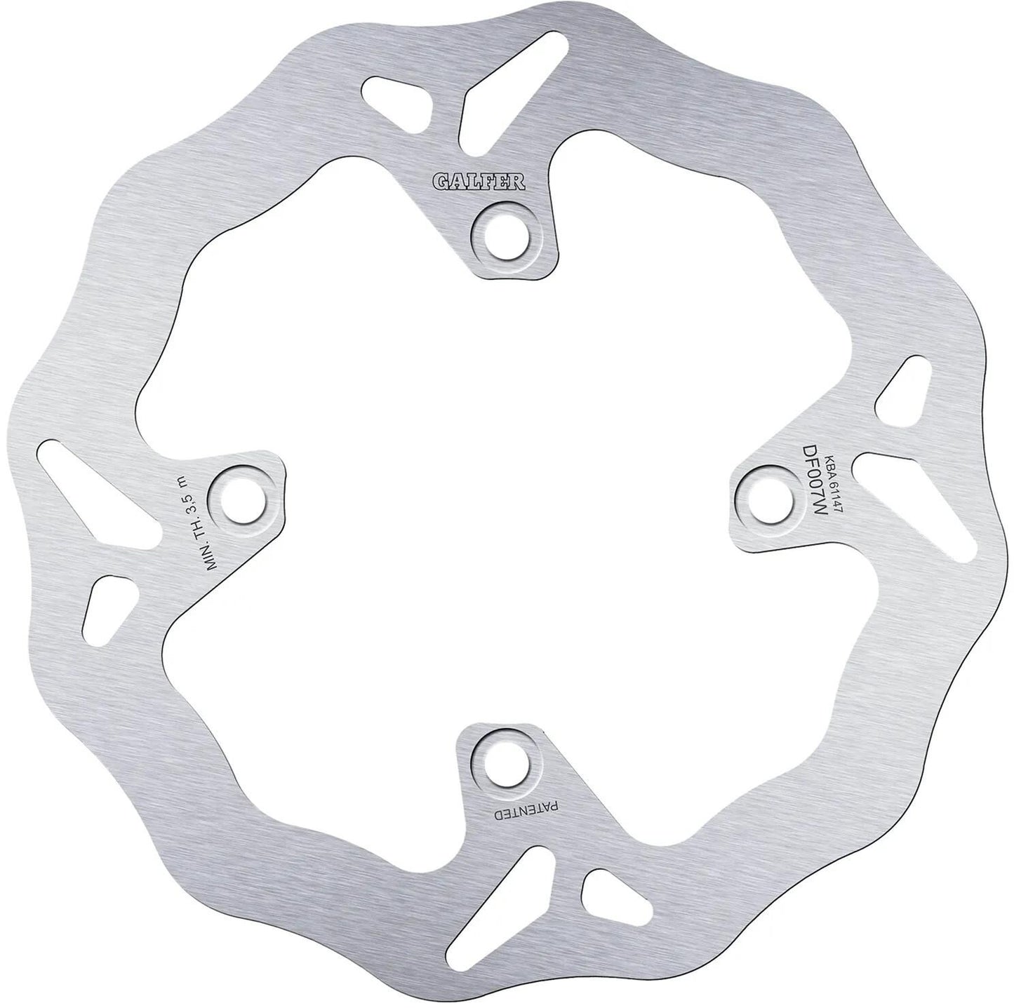 Galfer remschijf df007 rotor df007 type w rigid
