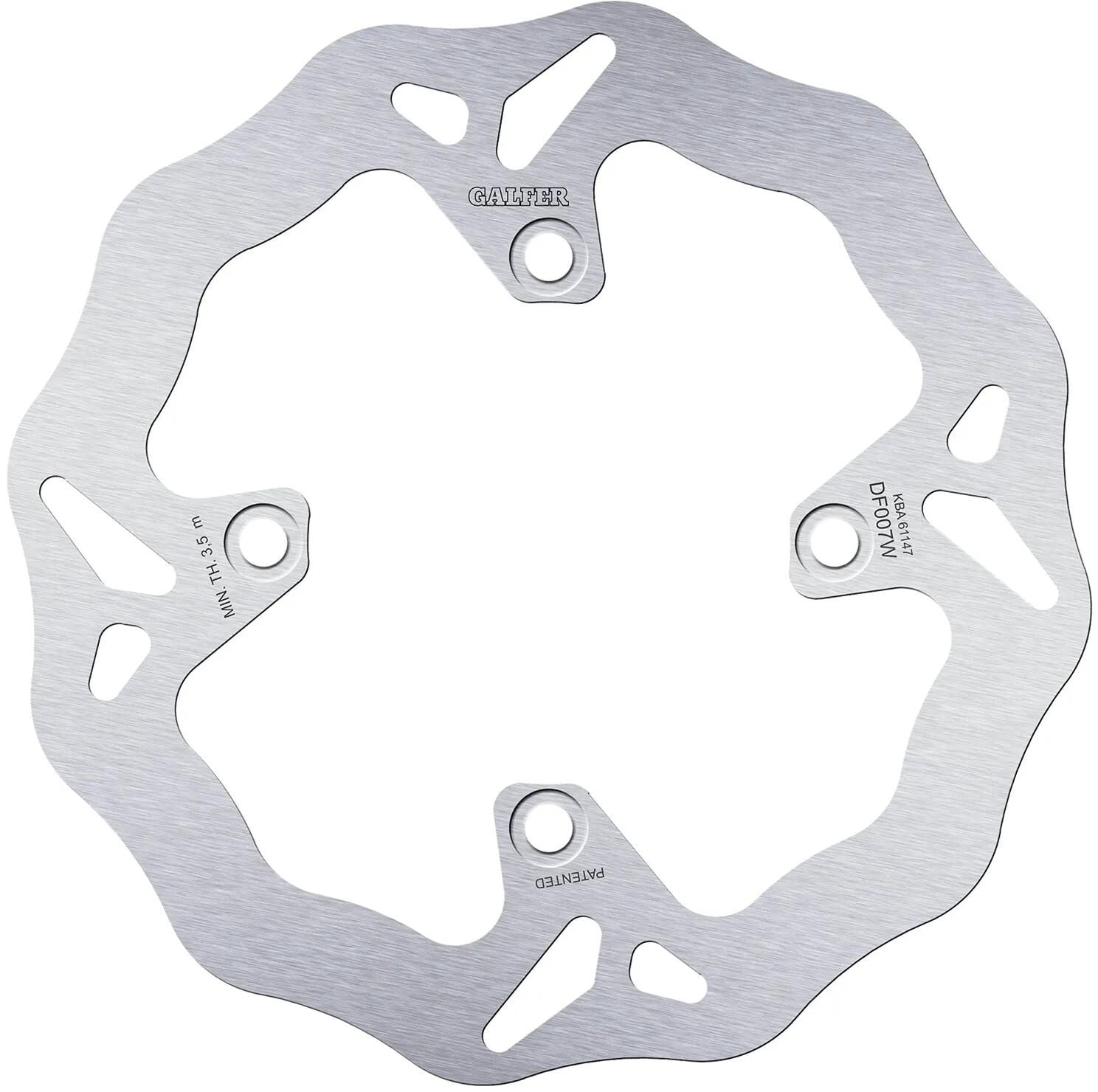 Galfer remschijf df007 rotor df007 type w rigid