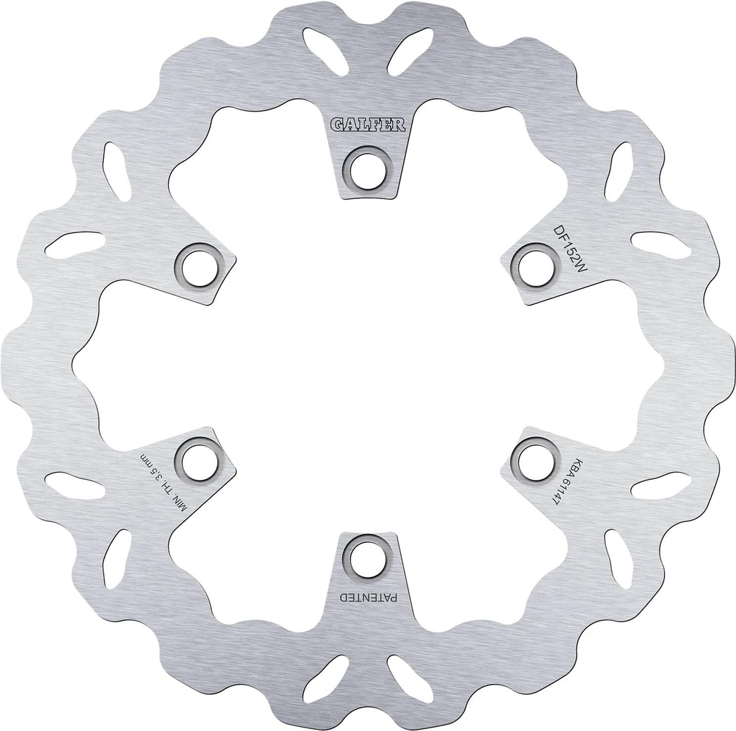 Galfer remschijf df152 rotor brake rotors starr r90r