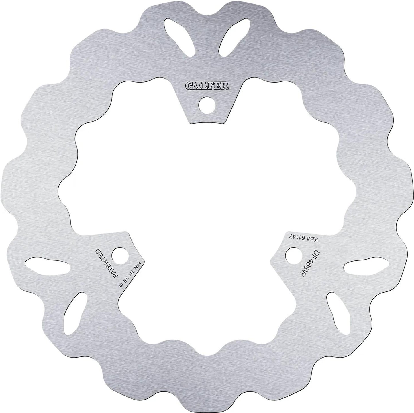 Galfer remschijf df468 rotor brake rotors starr r90r