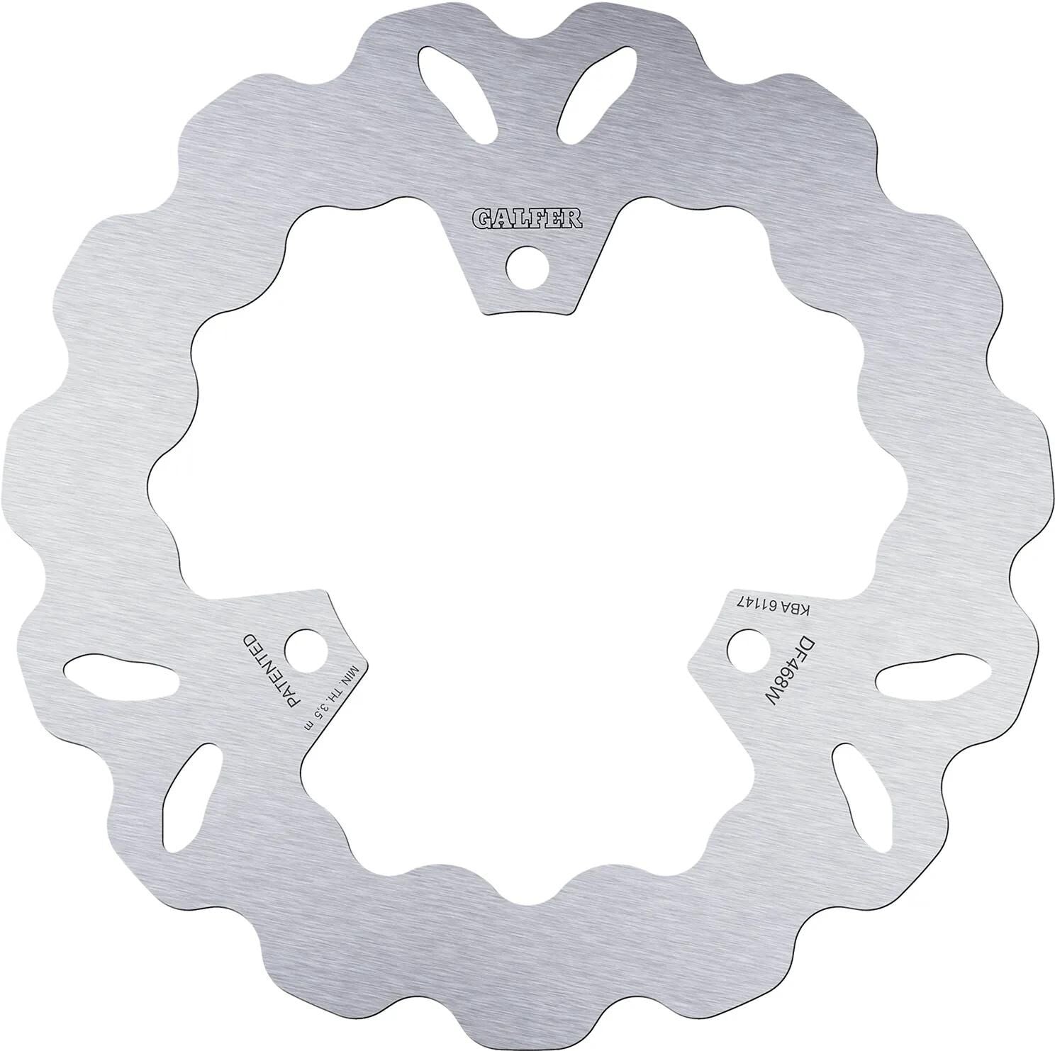 Galfer remschijf df468 rotor brake rotors starr r90r