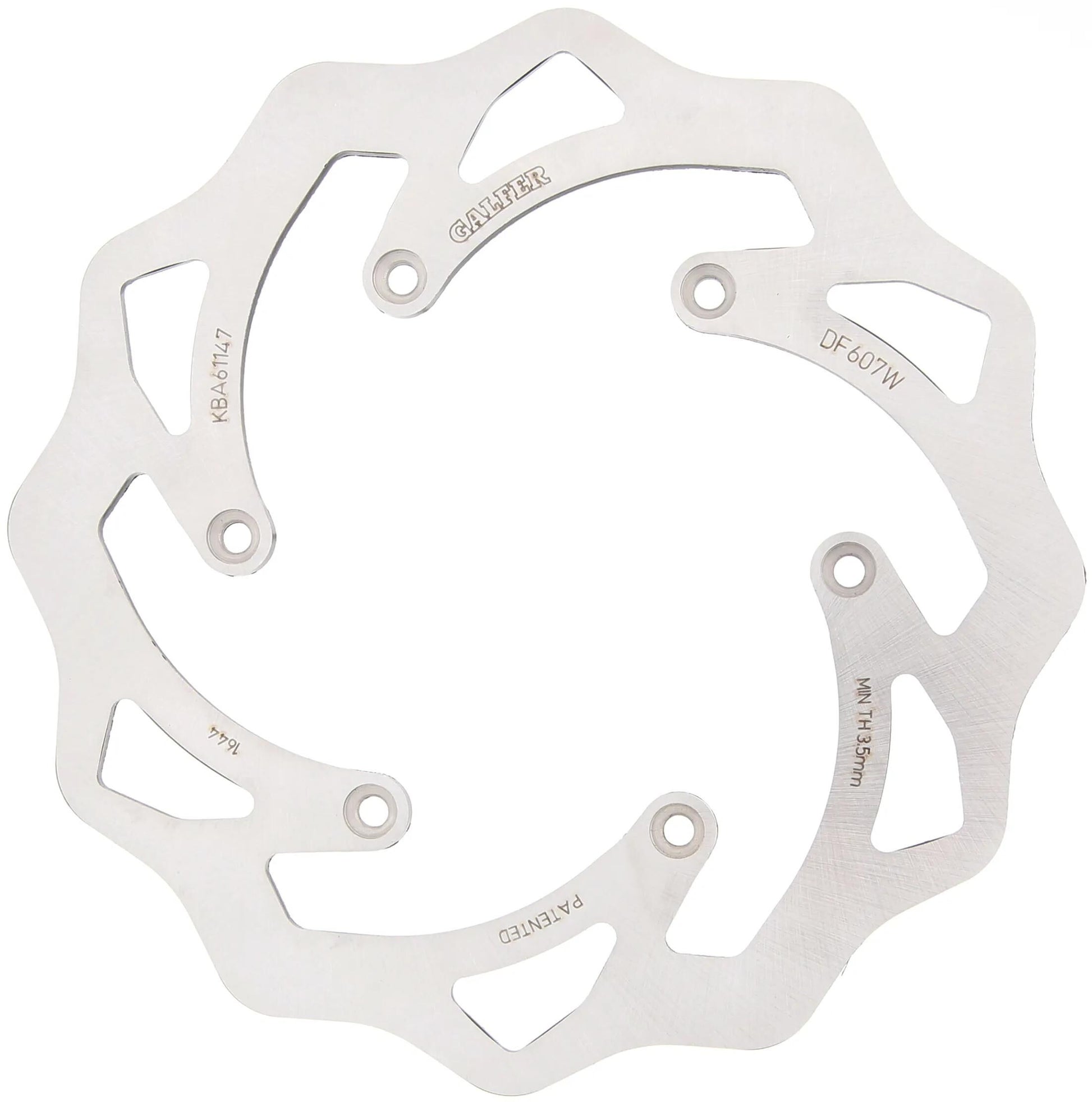 Galfer remschijf df607 rotor df607 type w offroad rigid