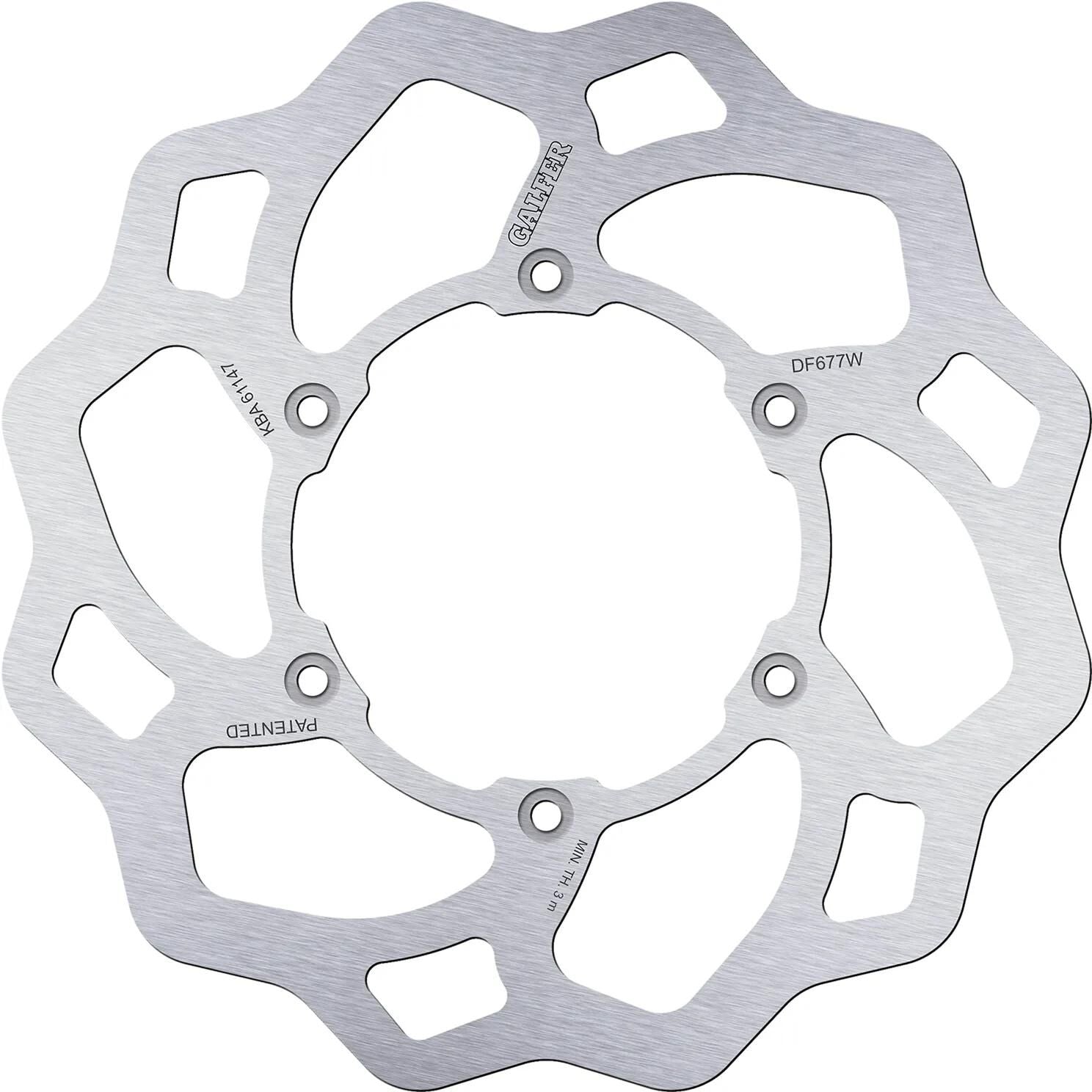 Galfer remschijf df677 rotor df677 type w offroad rigid