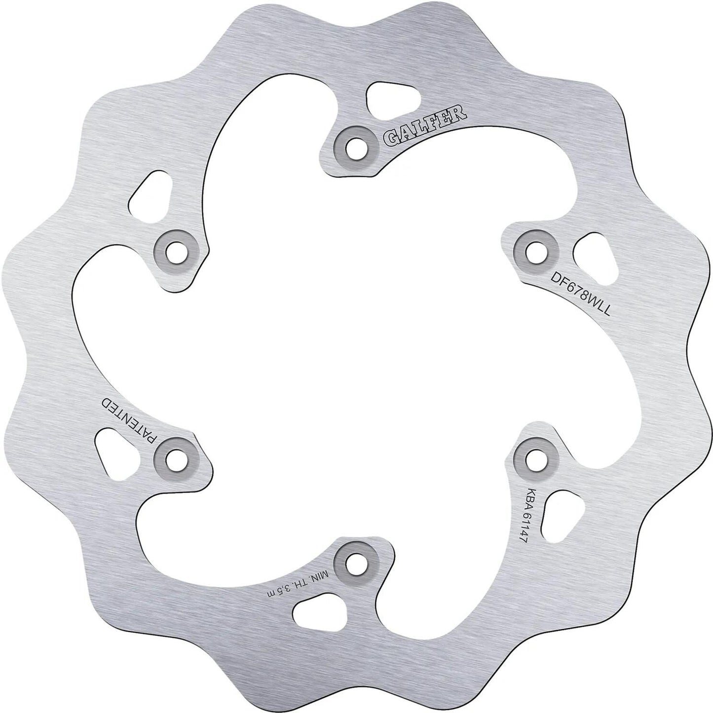Galfer remschijf df678 rotor df678 wll offroad rigid muddy