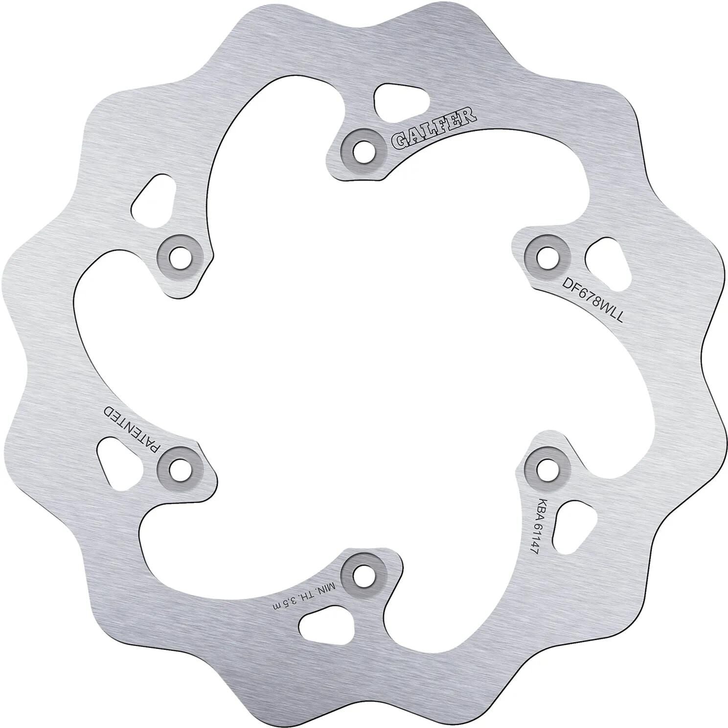 Galfer remschijf df678 rotor df678 wll offroad rigid muddy