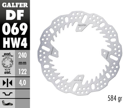 Galfer remschijf df069 rotor brake rotors starr shark mx