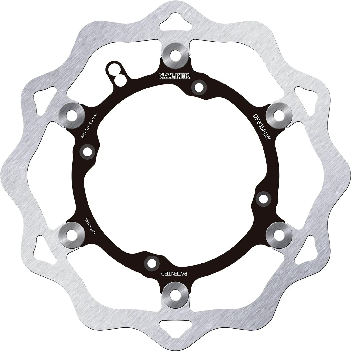 Galfer remschijf df635 rotor df635 flw floating offroad