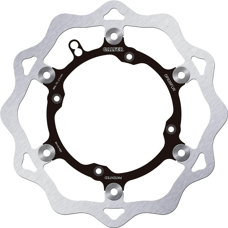 Galfer remschijf df635 rotor df635 flw floating offroad