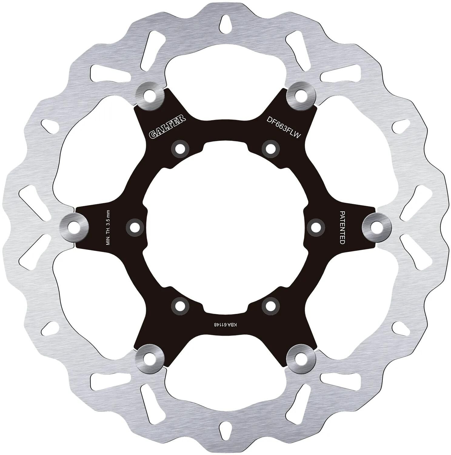 Galfer remschijf df663 rotor df663 flw floating offroad
