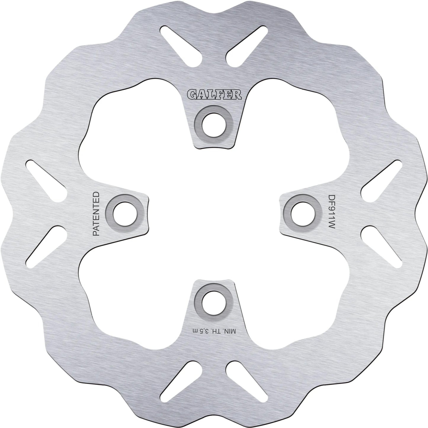 Galfer remschijf df911 rotor df911 type w rigid