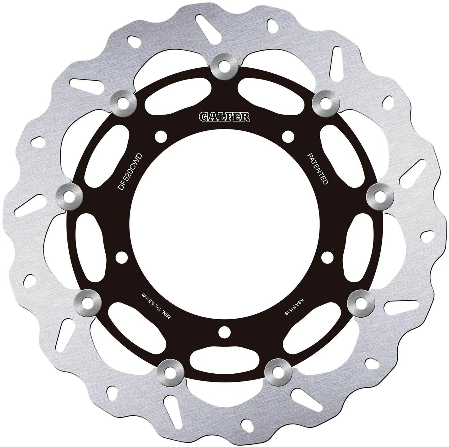 Galfer remschijf df520 rotor brake rotors floating right