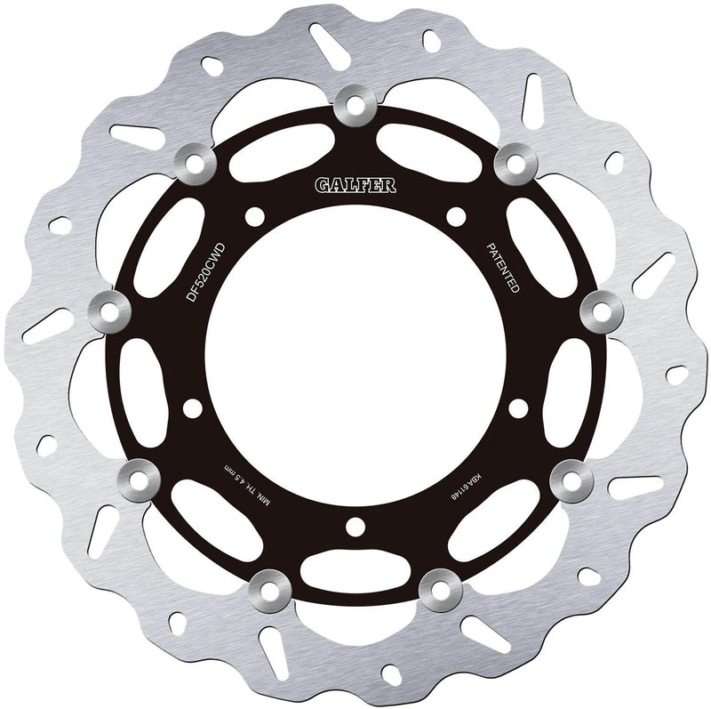 Galfer remschijf df520 rotor brake rotors floating right