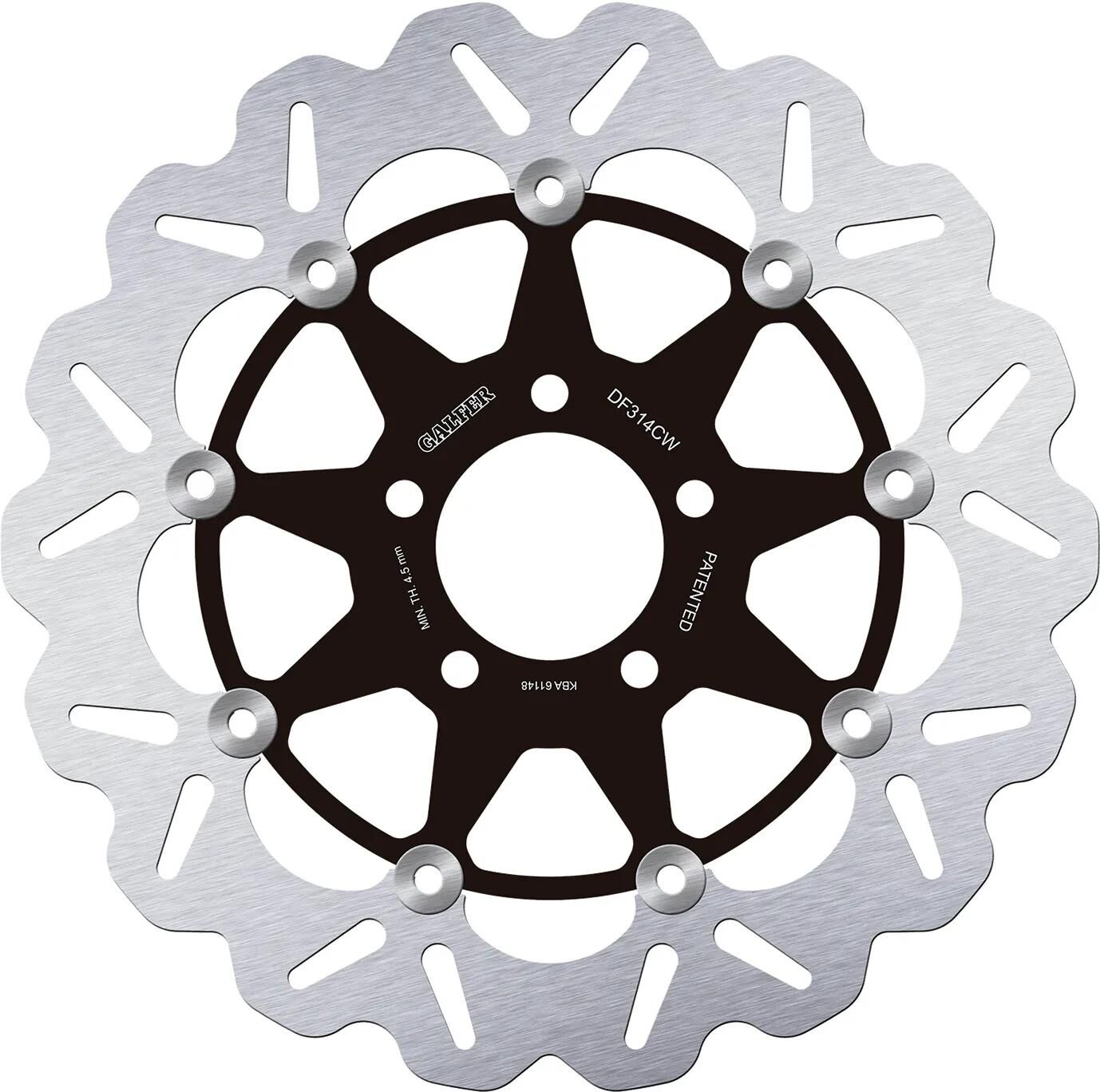 Galfer remschijf df314 rotor brake rotors swimming