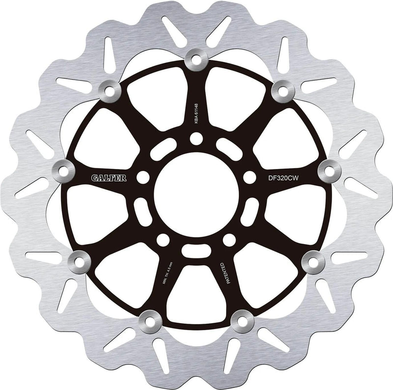 Galfer remschijf df320 rotor df320 type cw floating