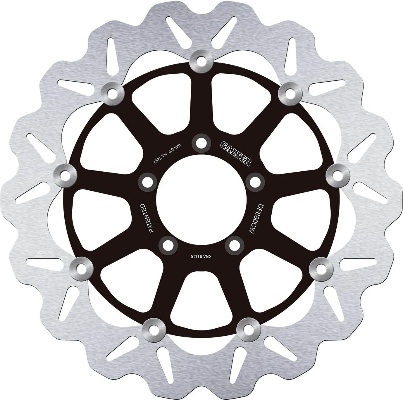 Galfer remschijf df880 rotor df880 type cw floating
