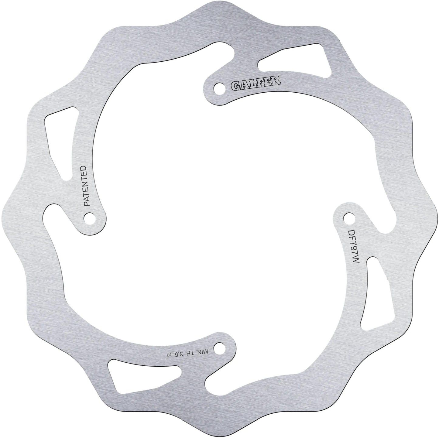 Galfer remschijf df797 rotor df797 type w offrod rigid
