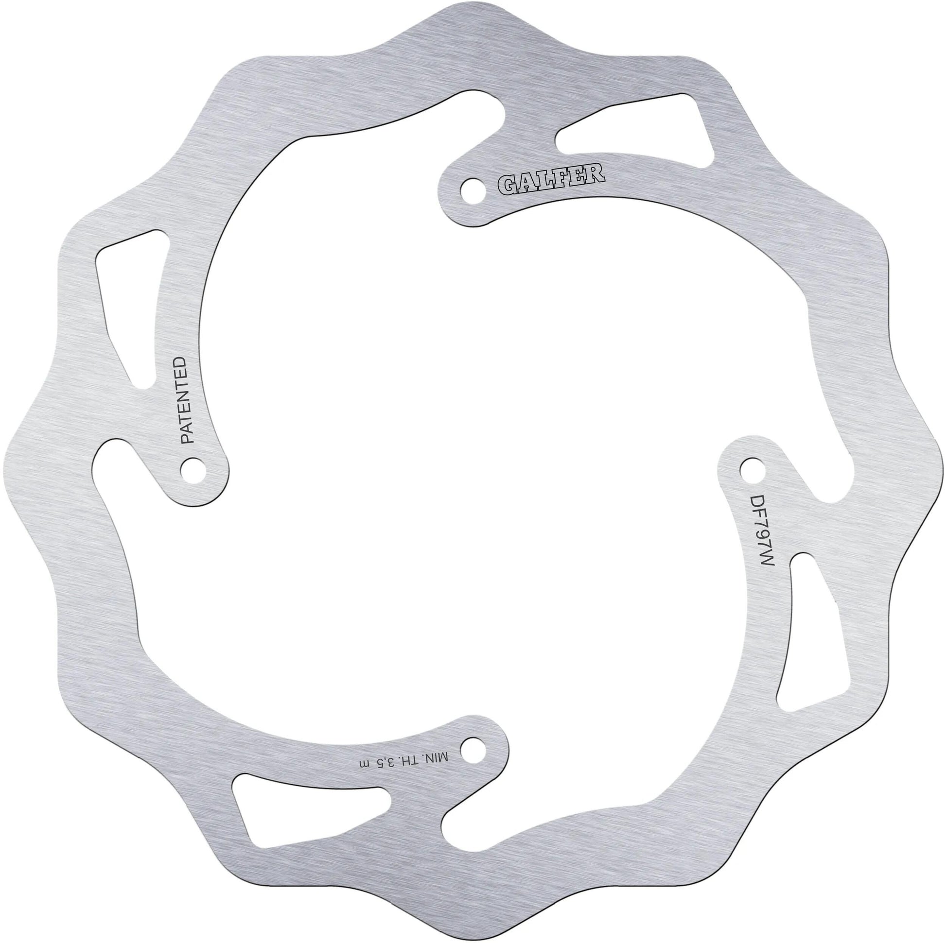 Galfer remschijf df797 rotor df797 type w offrod rigid