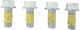 Trw bouten-set screw set 4pcs. m6x1