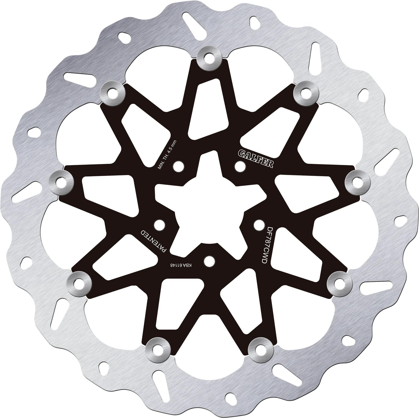 Galfer remschijf df787 rotor brake rotors floating right