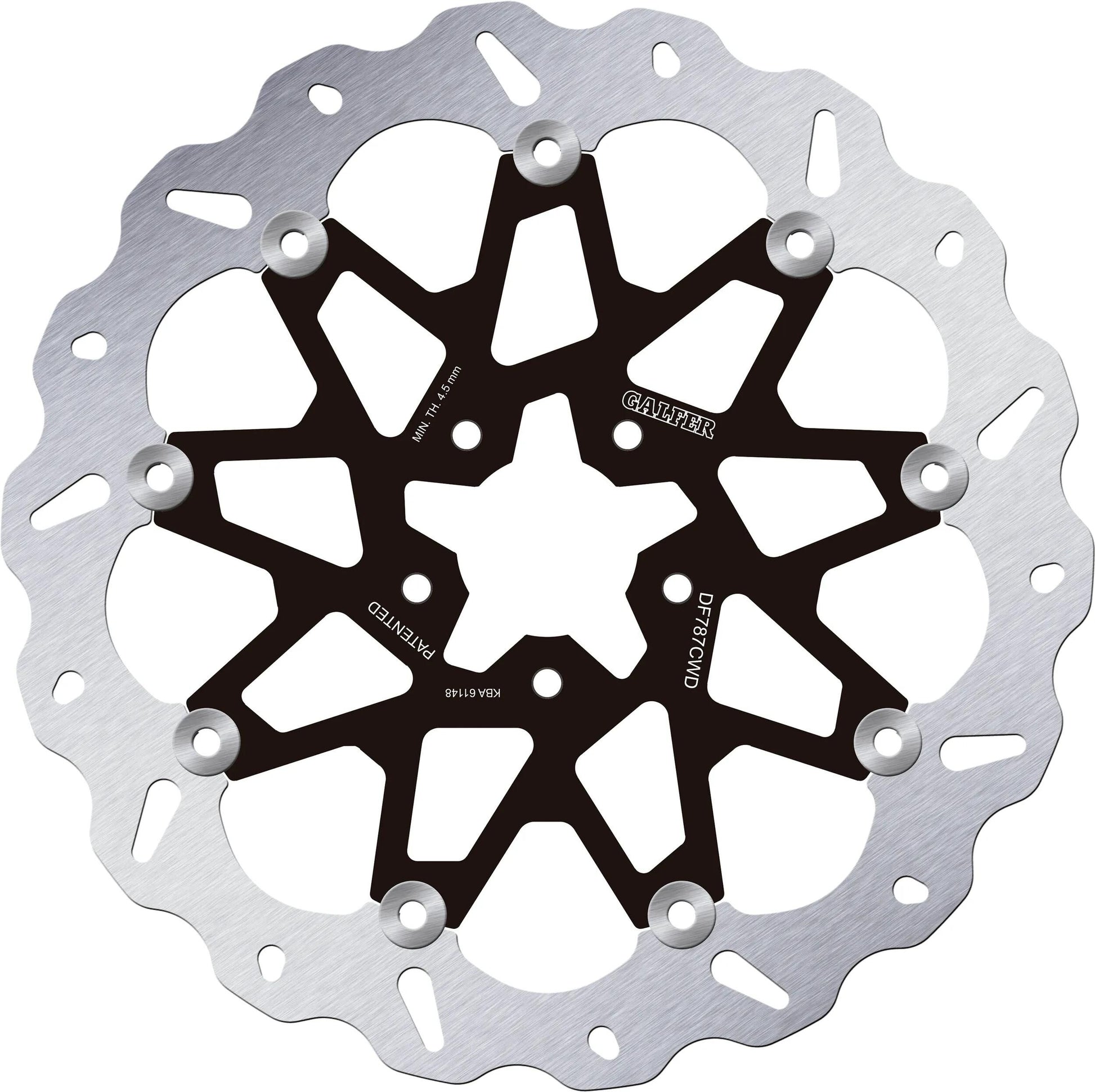 Galfer remschijf df787 rotor brake rotors floating right