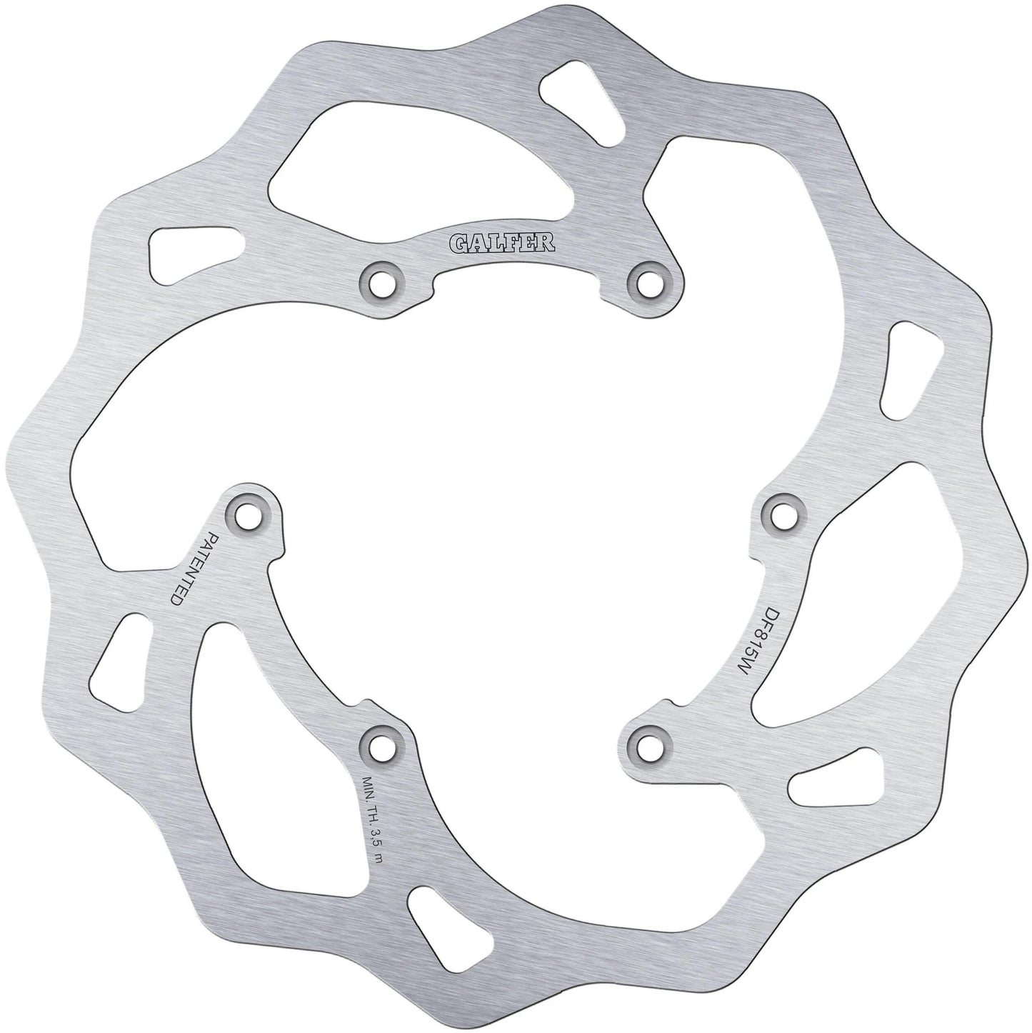 Galfer remschijf df815 rotor df815 type w offroad rigid