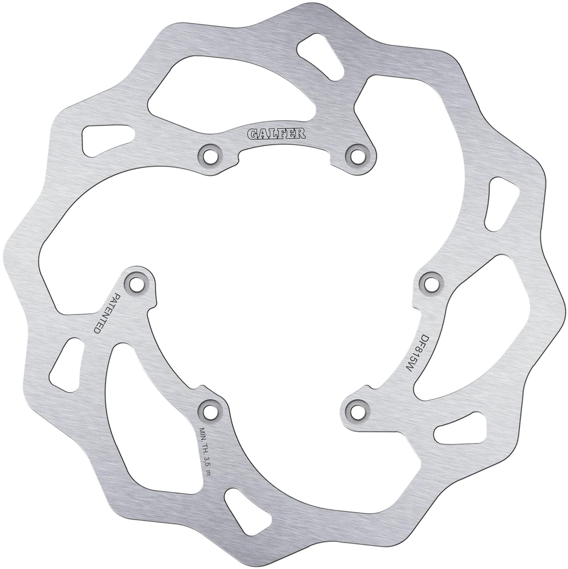 Galfer remschijf df815 rotor df815 type w offroad rigid