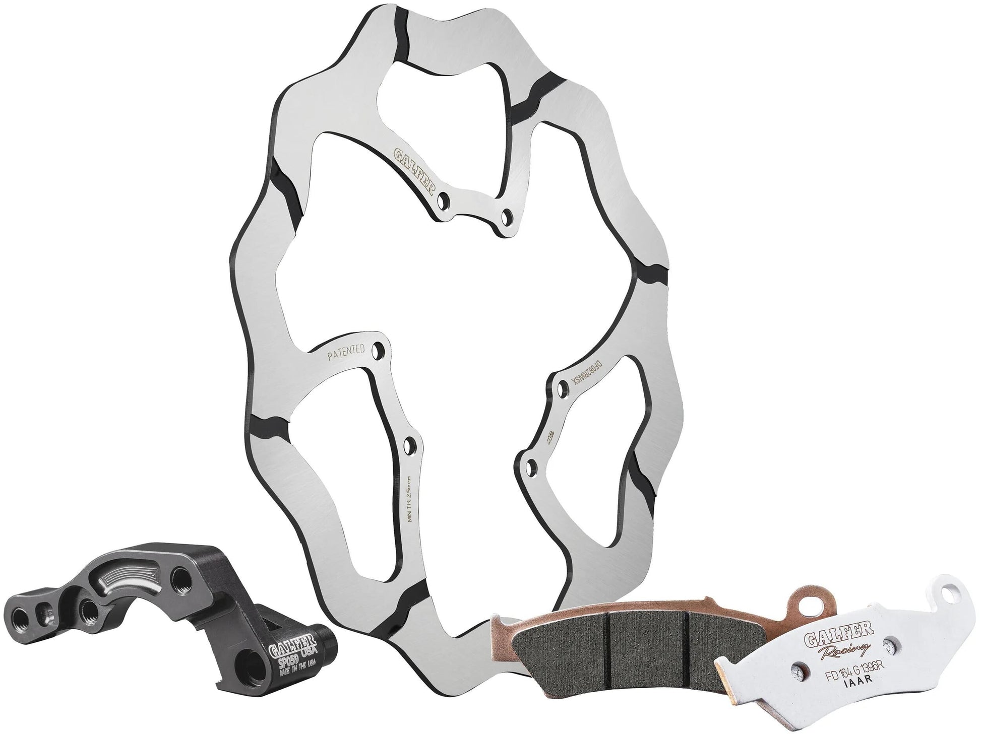 Galfer oversize-kit kg082-2 oversizekit wave 270mm rigid grooved