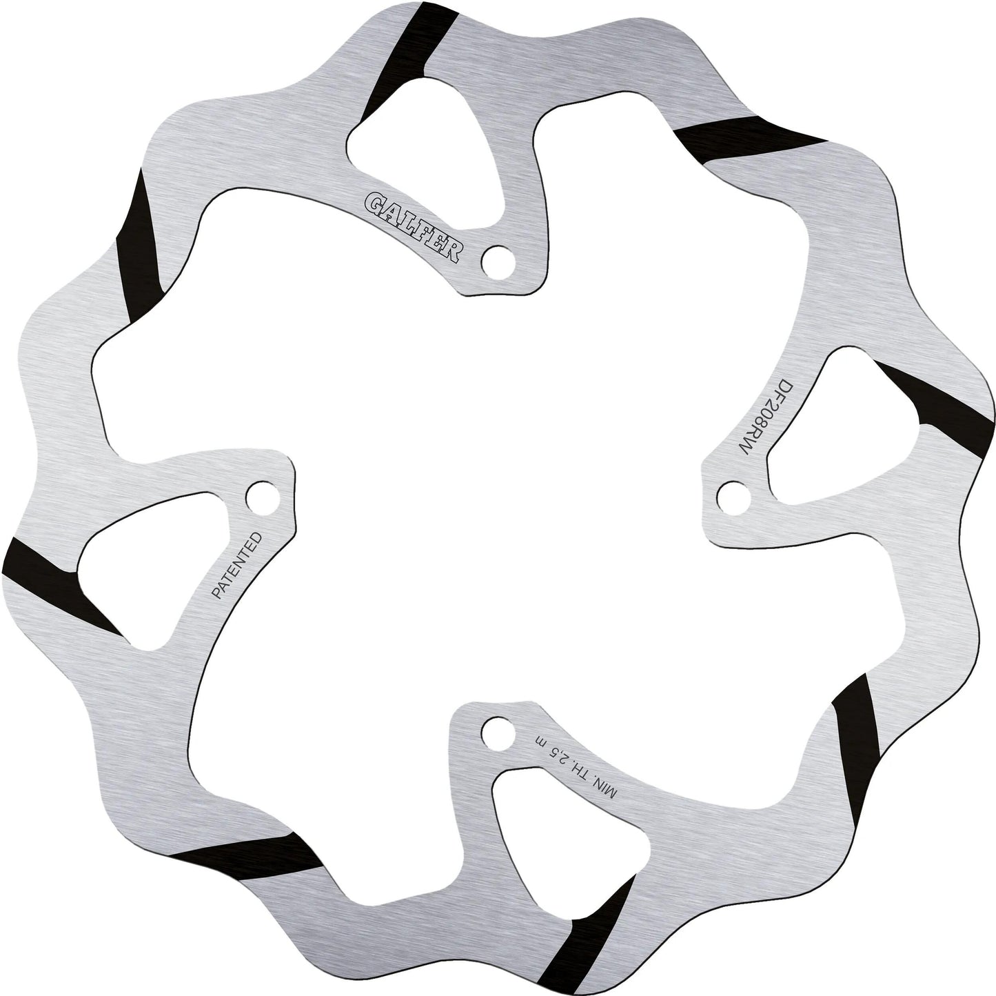 Galfer remschijf df208 rotor brake rotors starr grooved