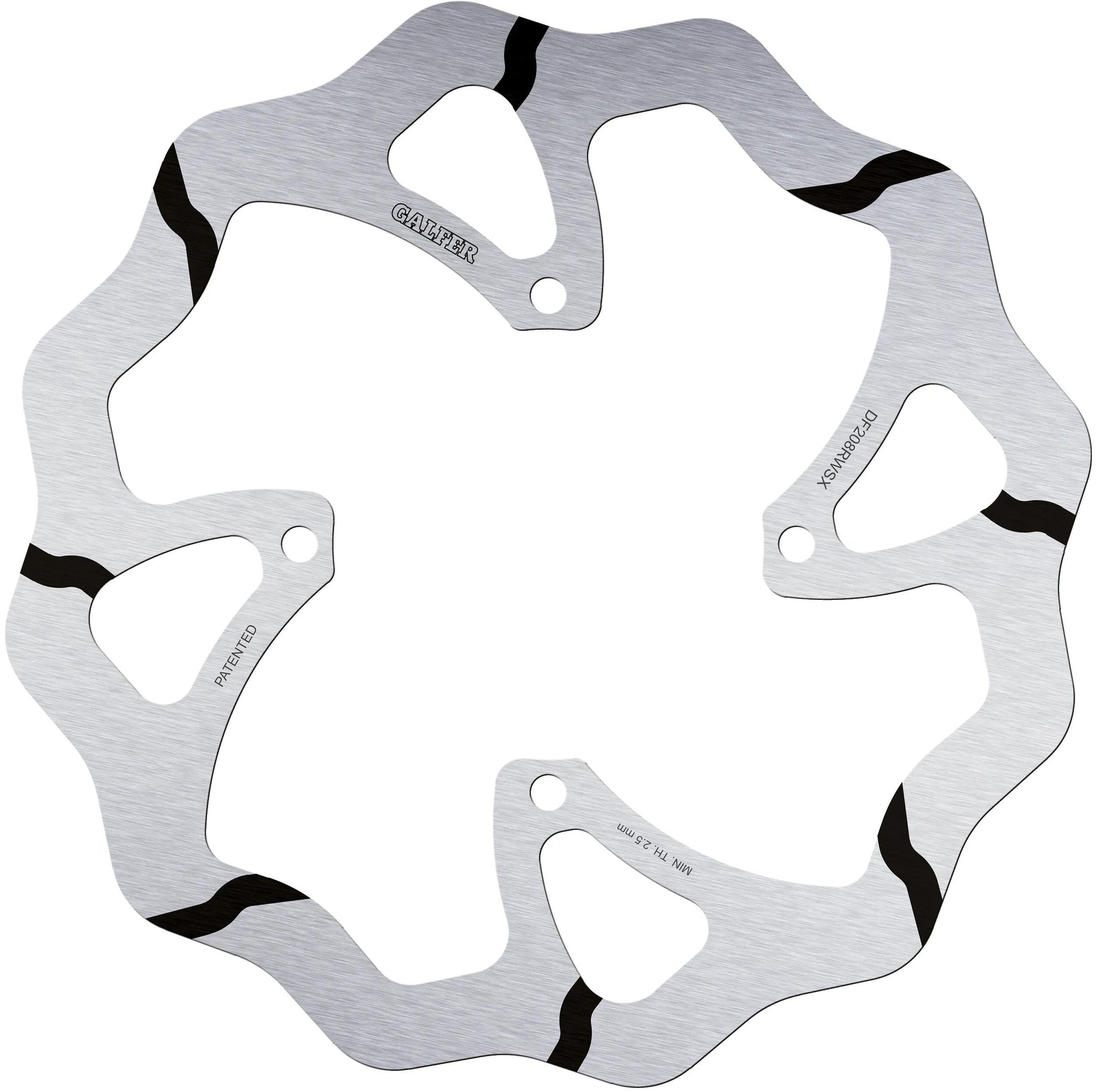 Galfer remschijf df208 rotor brake rotors starr.grooved overs.