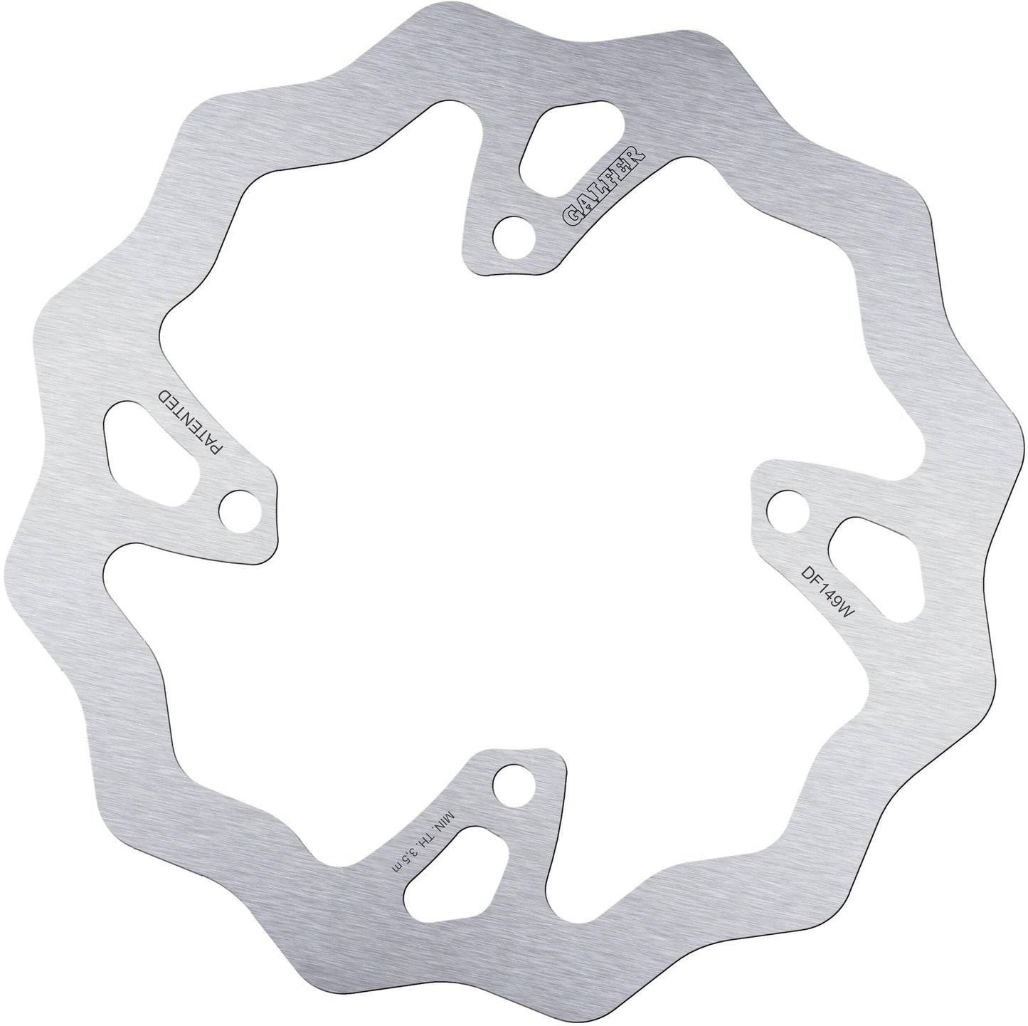 Galfer remschijf df149 wave rotor df149 type w offroad rigid