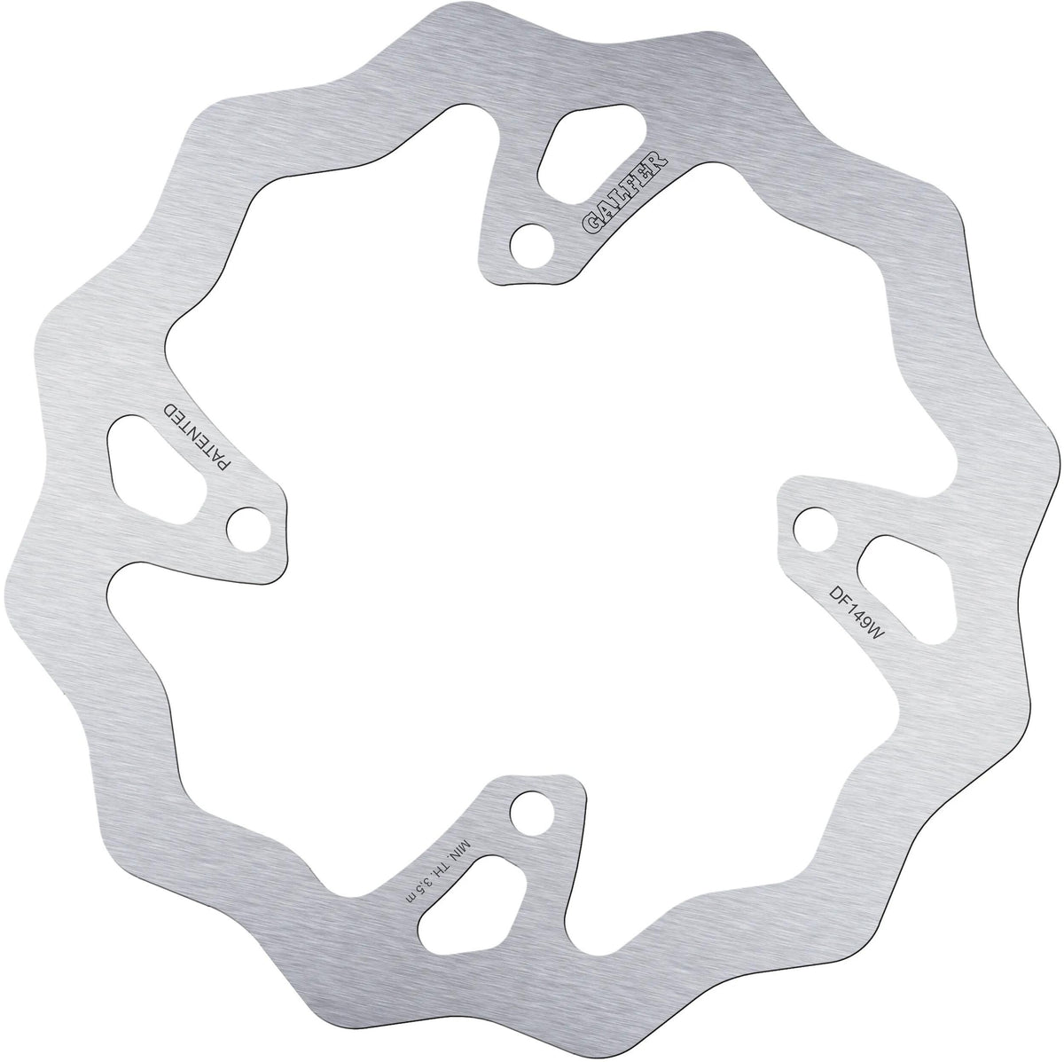 Galfer remschijf df149 wave rotor df149 type w offroad rigid