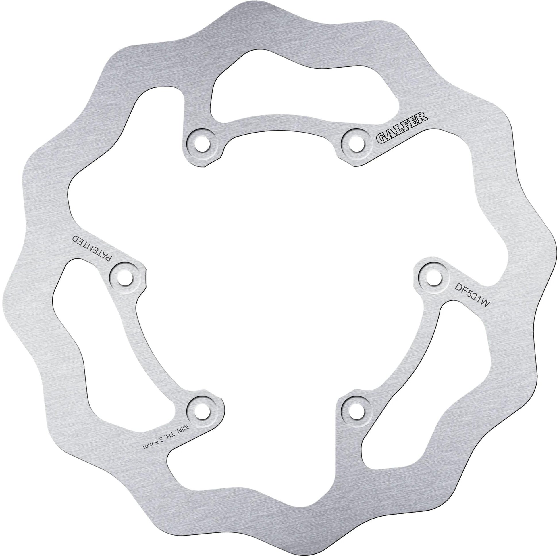 Galfer remschijf df531 wave rotor df531 type w offroad rigid