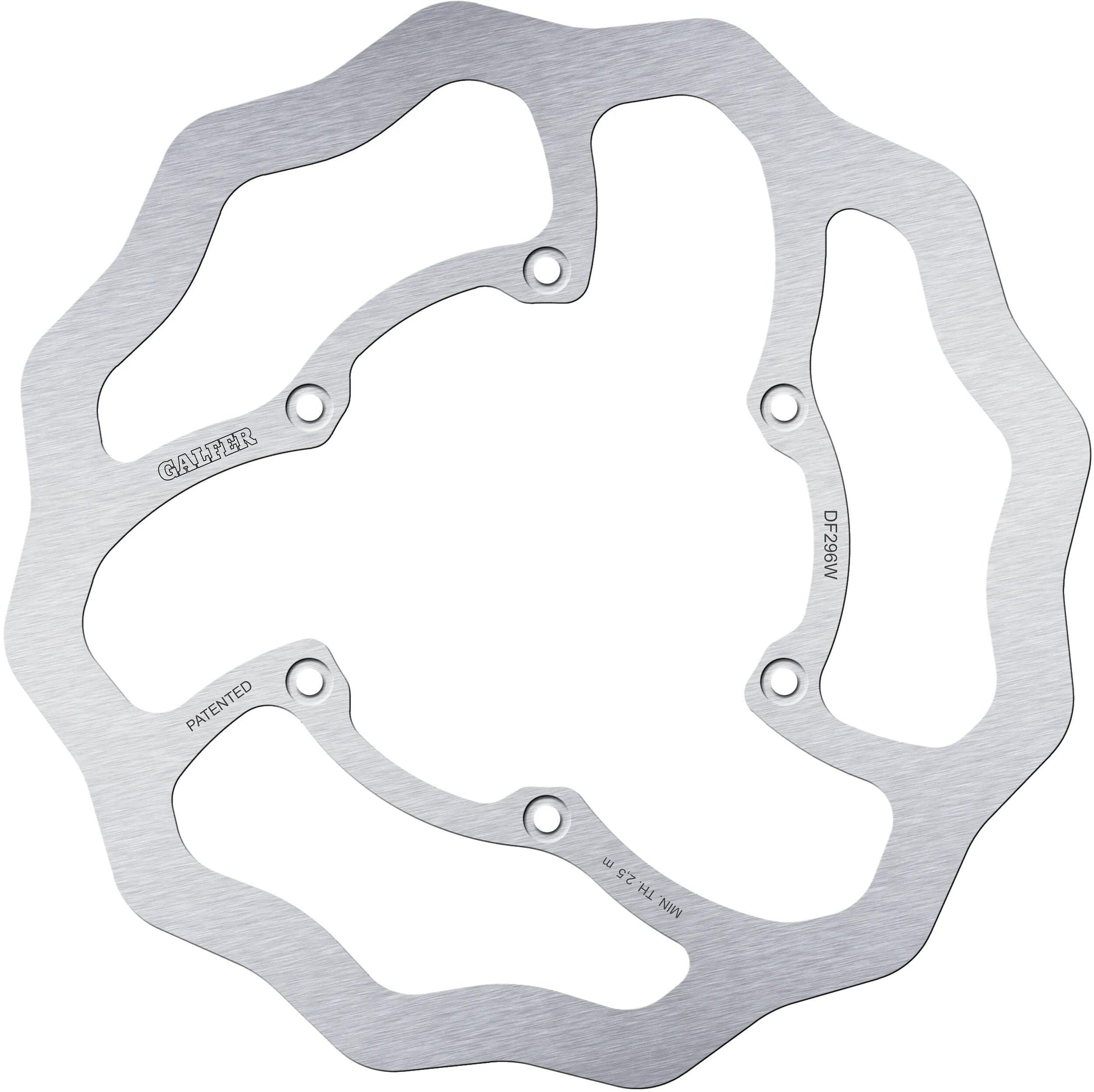 Galfer remschijf df296 wave rotor df296 type w offroad rigid