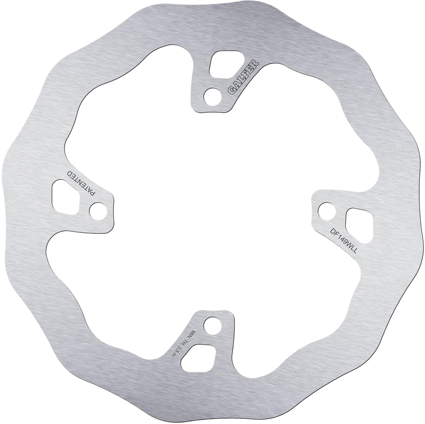 Galfer remschijf df149 wave rotor df149 wll offroad rigid muddy