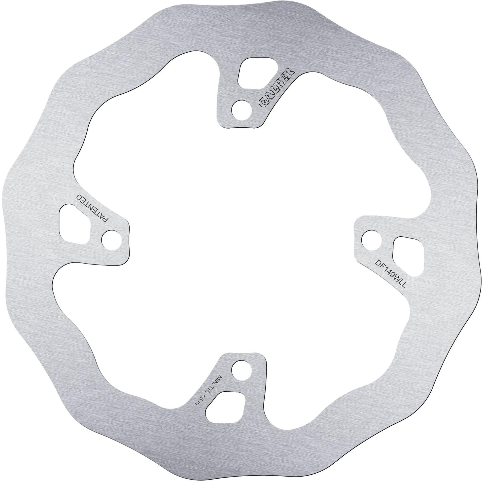 Galfer remschijf df149 wave rotor df149 wll offroad rigid muddy