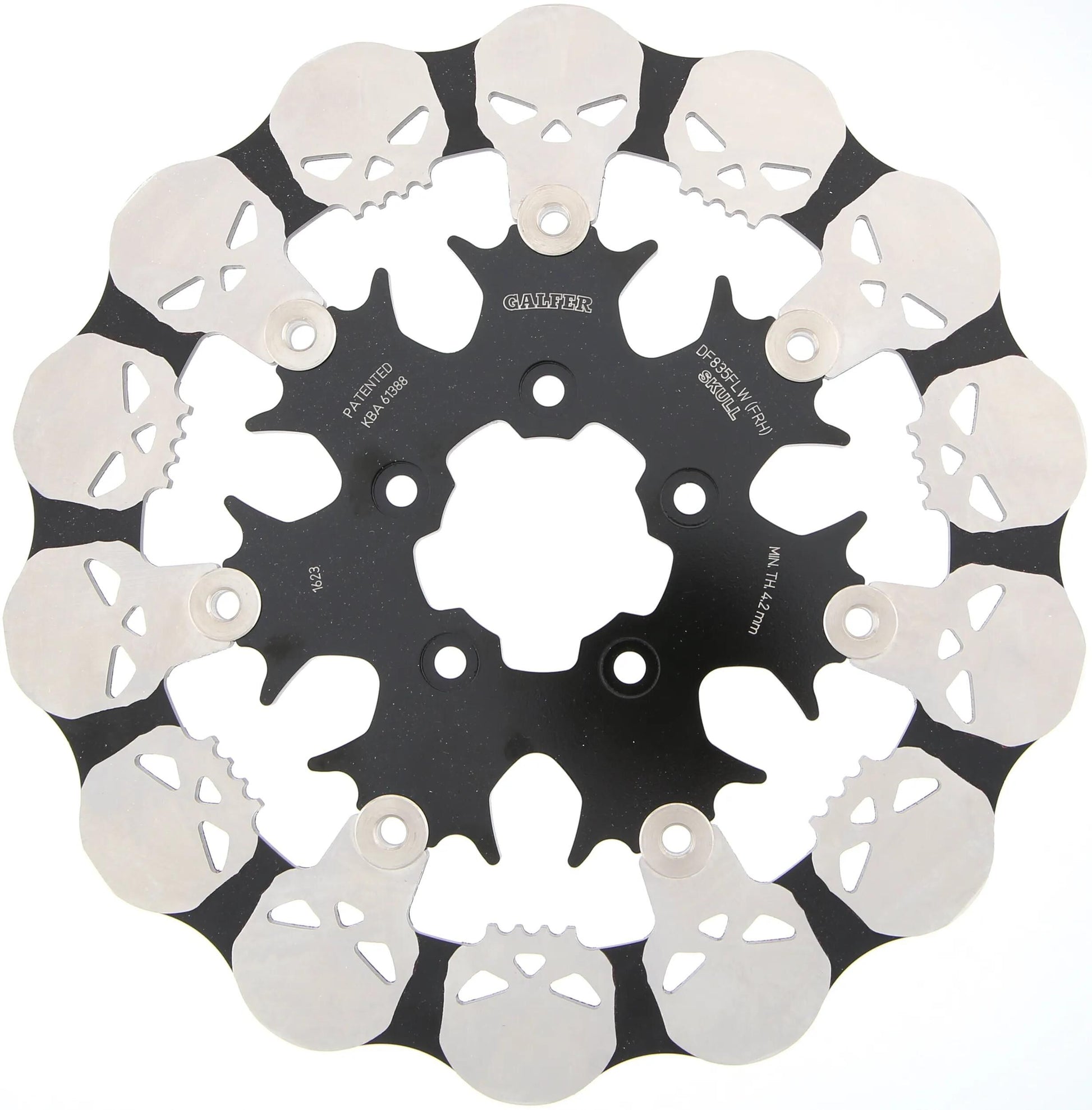 Galfer remschijf df835 rotor df835 frh skull floating