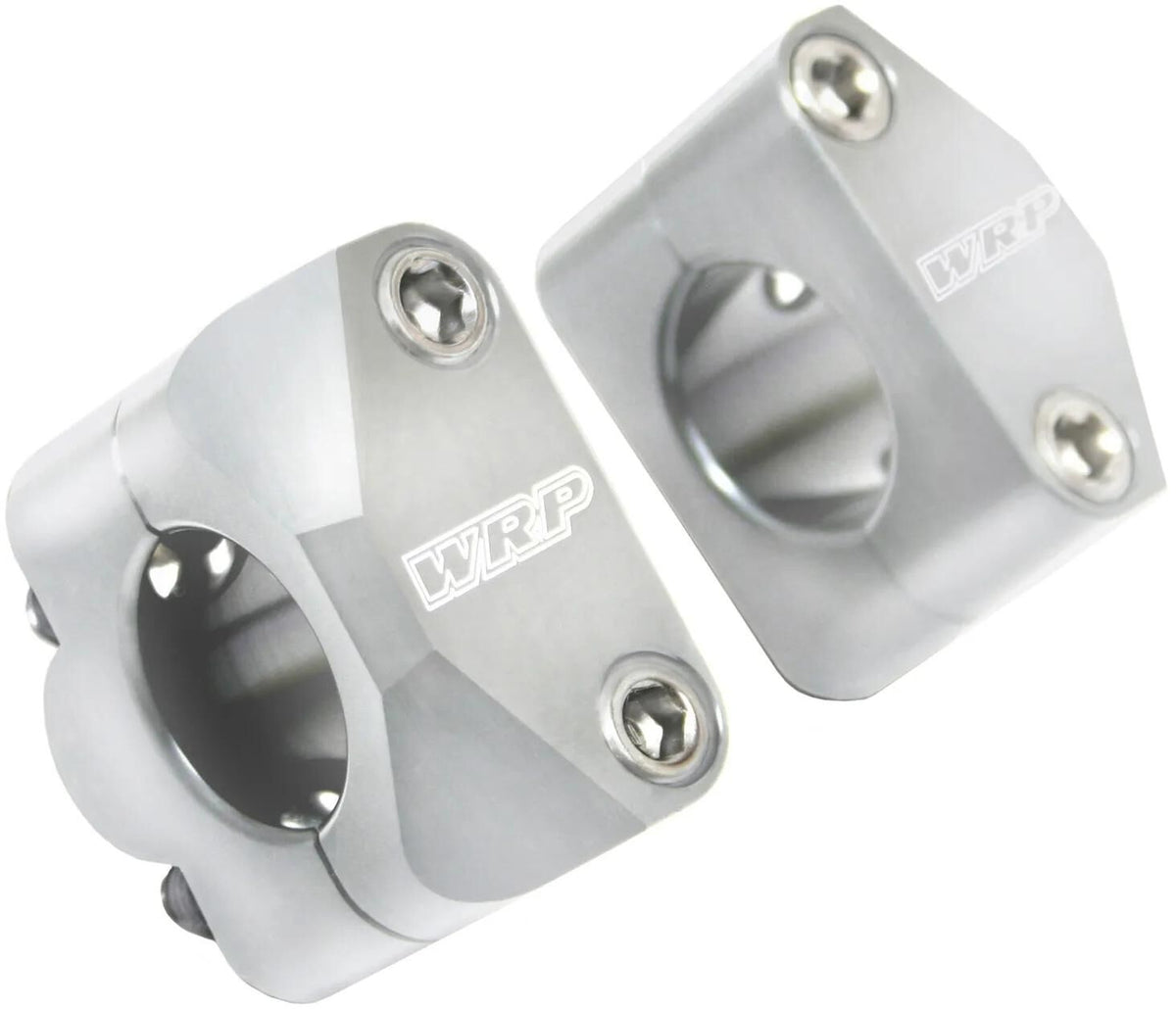 Wrp - racing lenkerklemmung pro mount clamp set pro mount wrp alu silver