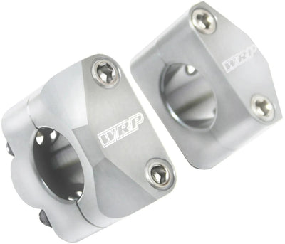 Wrp - racing lenkerklemmung pro mount clamp set pro mount wrp alu silver