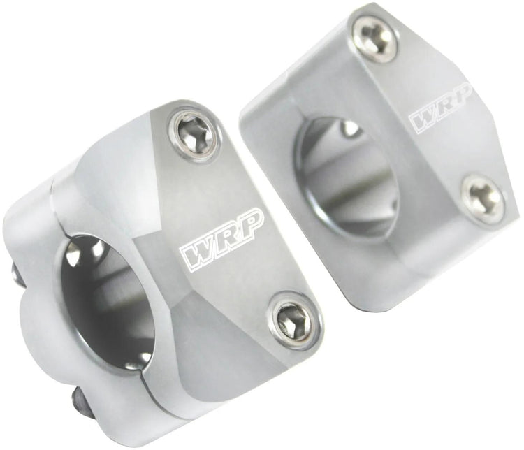 Wrp - racing lenkerklemmung pro mount clamp set pro mount wrp alu silver