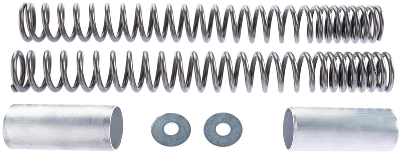 Wirth voorvork veerset fork spring set 3060 polished, sleeve 639