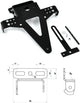 Progress line kentekenplaathouder license plate carriers un type7 sw verst