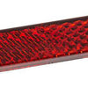 Zieger reflector adhesive reflector self-adhesive 100x13 red